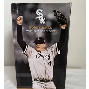 Bobby Jenks 2005 World Series‎ Chicago White Sox Bobblehead Bobble SGA 2015